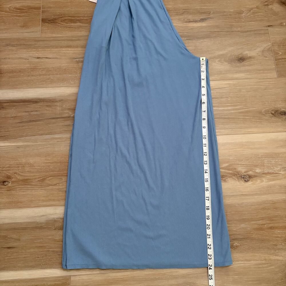 Popflex PETITE Halter Go with the Flow Jumpsuit Cool Creek L Petite - Picture 7 of 8